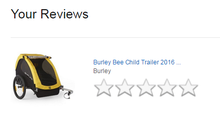 review burley bee on amazon